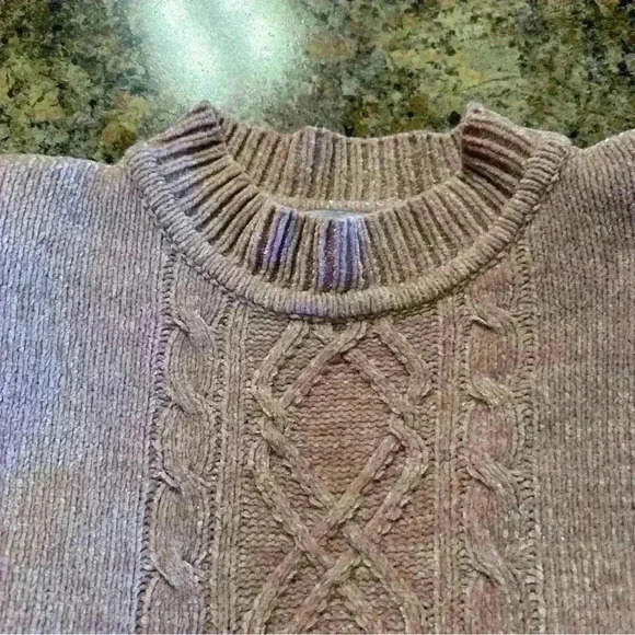 Alfred Dunner Women's Long Sleeve Knit Pullover Sweater Mock Neck Pale Pink SzL - Picture 13 of 13